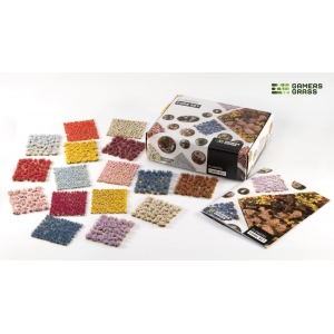 Set de 17 fleurs différentes (4mm et 6mm) : Flowers Core Set