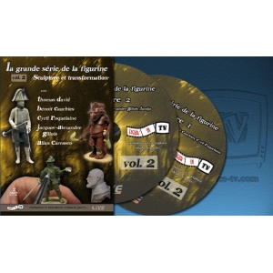 DVD : La grande série de la Figurine "La sculpture de figurines" (vol.2)