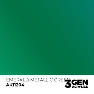 METALLIC EMERALD GREEN 17mL