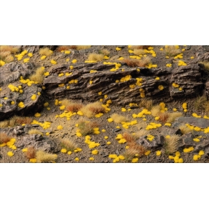 Touffes d'herbe paille tr&egrave;s courtes (1mm)