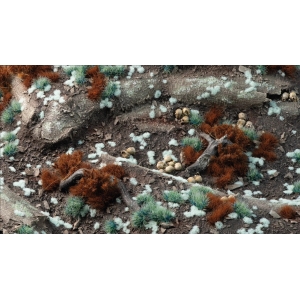 Touffes d'herbes Bleu Clair (1mm)