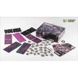 Kit de soclage "Invasion Alien" (Purple Swarm Basing Kit)