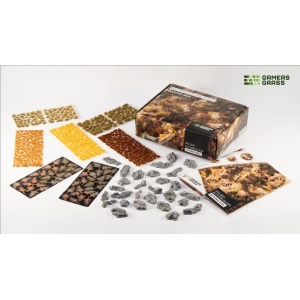Kit de soclage Rocheux / Automne (Golden Autumn Glade Basing Kit)