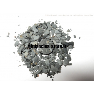 Poudre d'ardoise noire (1-5mm), 30mL
