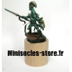 Socle cube hêtre brut - 3cm 