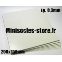 Carte plastique 200x150x0.3