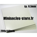 Carte plastique 200x150x0.5