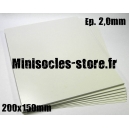 Carte plastique 200x150x2.0