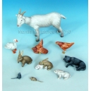 Set d'animaux de la campagne (x11) Echelle 54mm