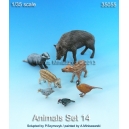 Set d'animaux de la forêt 2 (x7) Echelle 54mm
