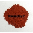 Pigments figurines Ocre rouge*