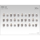 Crânes humains 28-32mm (x30)