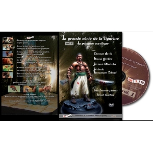 DVD : La grande série de la Figurine "La peinture acrylique" (vol.1)