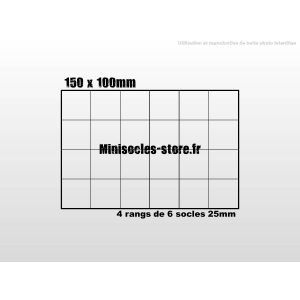 Plateau de mouvement 150x100mm