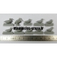 Set d'oiseaux aquatiques / marins (x10) Echelle 54-75mm