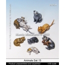 Set de chats (x8) Echelle 54mm