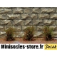 Arbustes 15 mm Fleurs jaune foncé