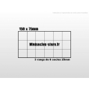 Plateau de mouvement 150x75mm