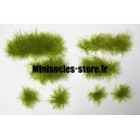 Set de 44 Touffes d'herbe Vert Clair