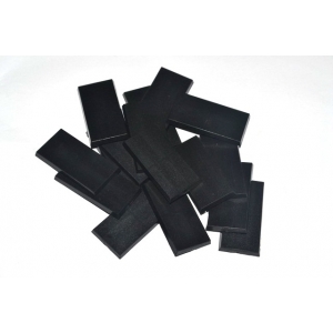 Socles rectangulaires 25x50mm pleins (x5)