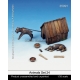 Set d'animaux méditerranéens et africains (x9) Echelle 54mm