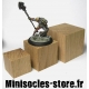 Socle cube Chêne - 3cm MINISOCLES