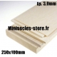 Plaque de Balsa 250x100x3.0mm