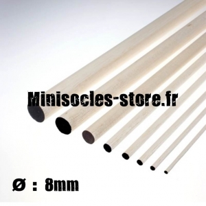 Tige Balsa ronde 8mm