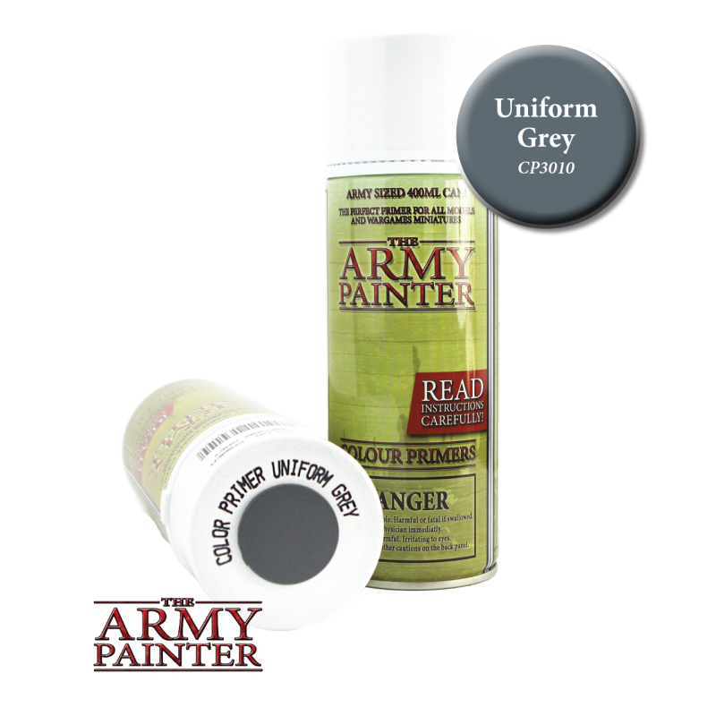 Sous-couche Army Painter : Uniform Grey - Minisocles-store