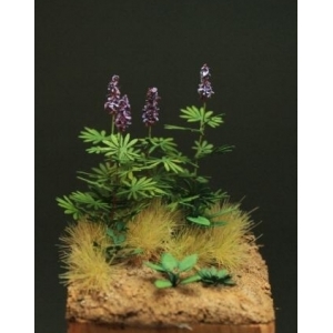 Photo Découpe Papier Lupin et mauvaises herbes