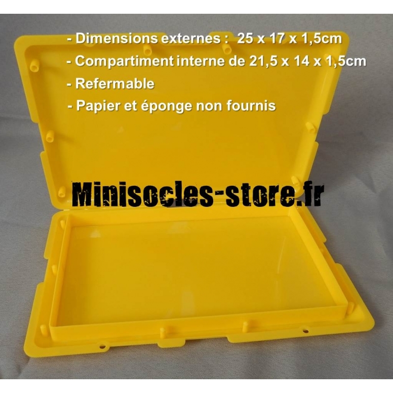 Palette humide 25 x 17 cm - Minisocles-store