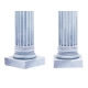 Colonnes Corinthiennes (x2)