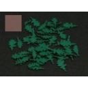 Photo découpe Papier Feuilles de Chêne Vertes 1:35 MINISOCLES