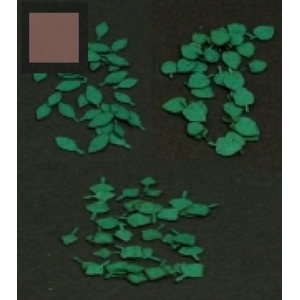 Photo découpe Papier Set N°2 de Feuilles Marron 1:35