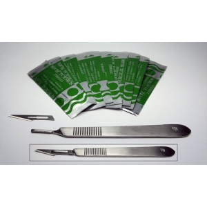 Scalpel plat + Lames