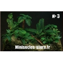 Photo Découpe Plantes Jungle (N°3) 1:35 MINISOCLES