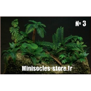 Photo Découpe Papier Plantes Jungle (N°3) 1:35