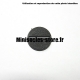 Socle rond 25 mm CITADEL avec fente PLASTIQUE NOIR (x1)