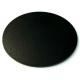 Socle Ellipse 120mm plein PLASTIQUE NOIR (x1)