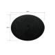 Socle Ellipse 120mm plein PLASTIQUE NOIR (x1)