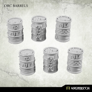 Barils et Bidons Orques / Orks  28-32mm