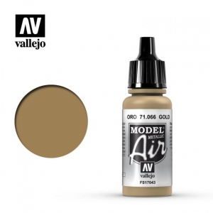 Peinture Métallique Aérographe : Or Brillant (17mL)