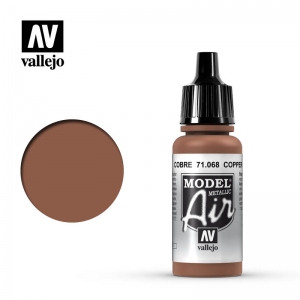 Peinture Métallique Aérographe : Cuivre Brillant (17mL)