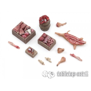 Caisses/Paniers de viande et cochonnailles 28-32mm