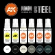 Set NMM Acier et Argent (NON METALLIC METAL: STEEL, 6*17mL)