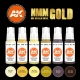 Set NMM Or (NON METALLIC METAL GOLD SET, 6*17mL)