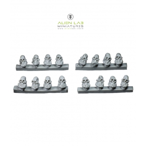 Crânes grands Orks / Orques 28-32mm (x16)