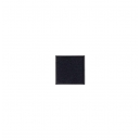 Socles carrés 20 mm avec fente diagonale PLASTIQUE NOIR (x10)