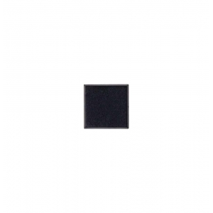 Socles carrés 20 mm pleins PLASTIQUE NOIR (x10)