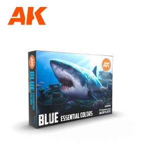 Set Bleu (BLUE ESSENTIAL COLORS, 6*17mL)